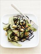 Cucumber, Seaweed & Chickpea Sprout Salad