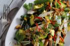 Thai turkey salad with snake beans and passionfruit dressing